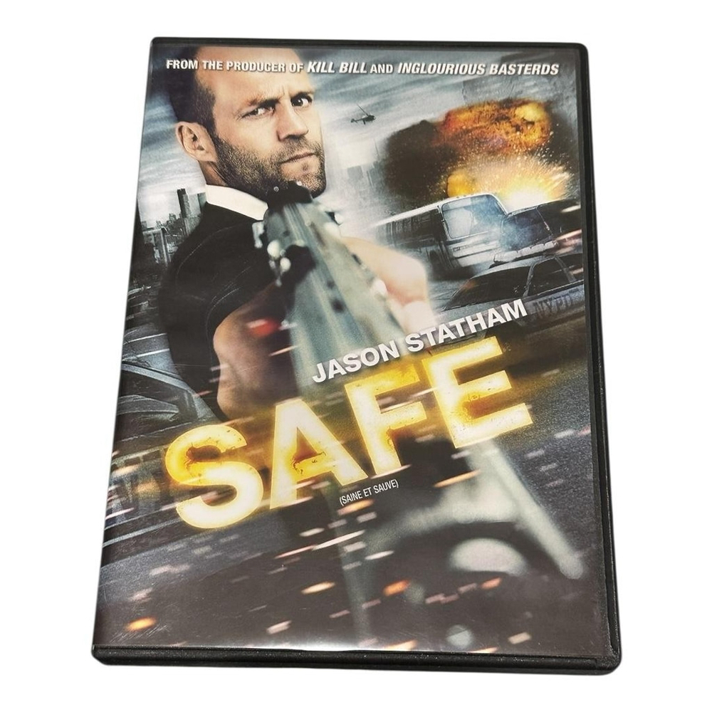 Safe DVD Jason Statham 2012 Widescreen NTSC Region 1 E-One Action Thriller